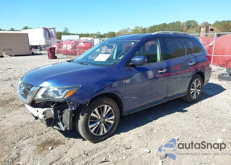 2019 Nissan Pathfinder Sv из США, поврежденный, VIN 5N1DR2MM4KC637390